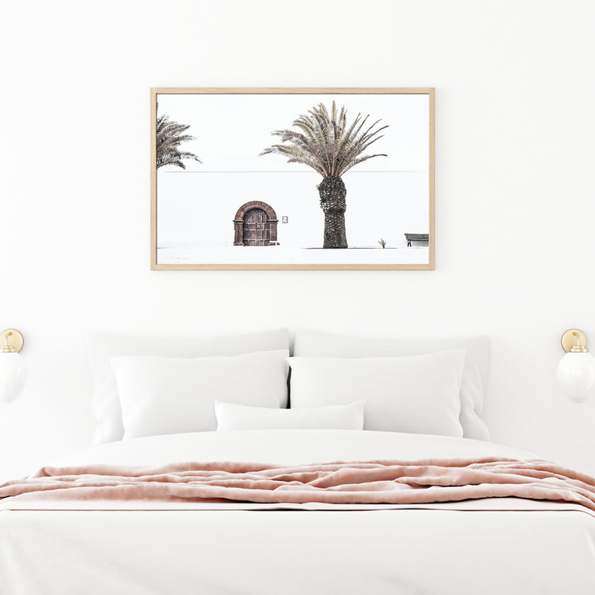 Wall art - European Palm Tree - Canvas Prints - Poster Prints