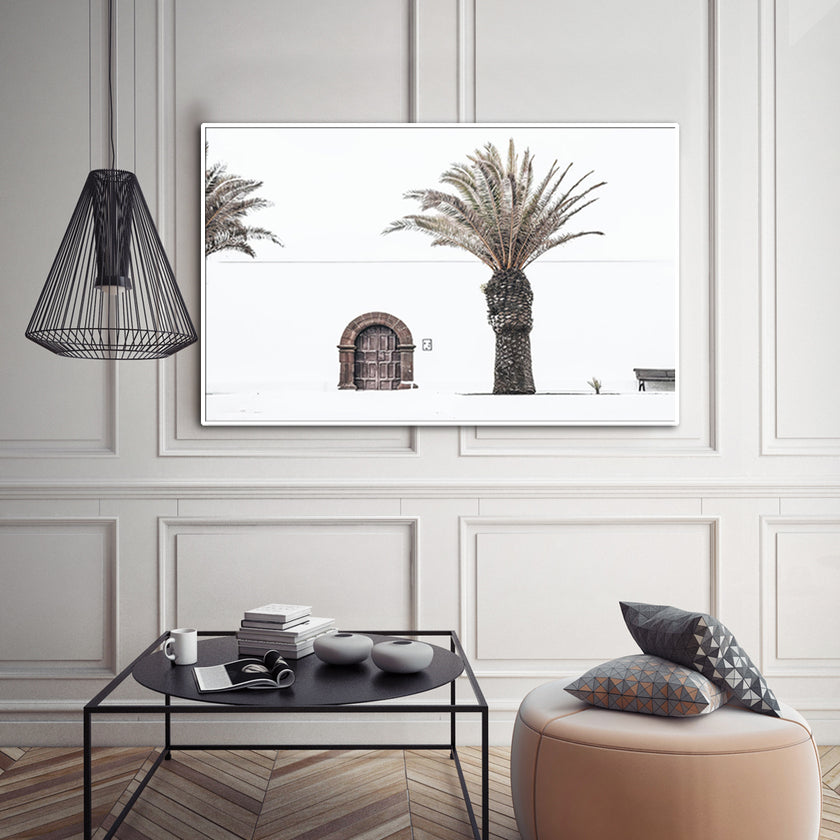 Wall art - European Palm Tree - Canvas Prints - Poster Prints