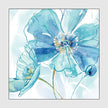 Wall Art Prints -Blue Flowers American style (2 sets)- Canvas Prints-Poster Prints