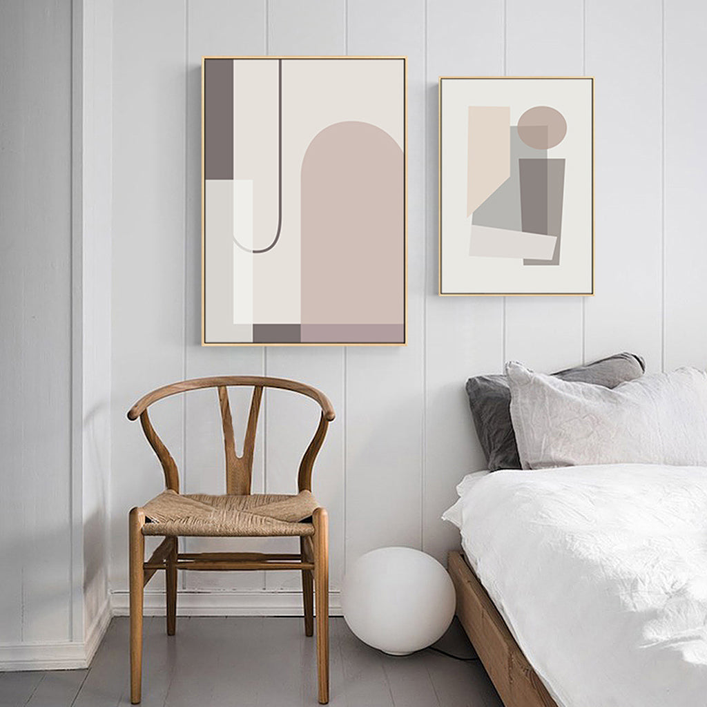 Wall art prints-Abstract Graceful Morandi ( 2 sets) - Canvas Prints - Poster Prints