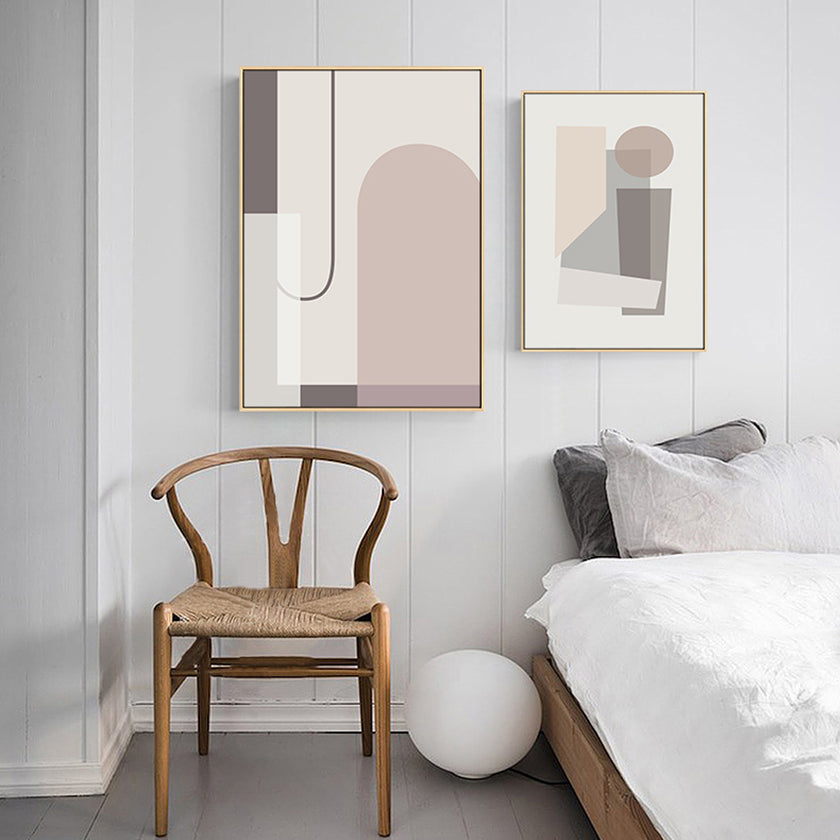 Wall art prints-Abstract Graceful Morandi ( 2 sets) - Canvas Prints - Poster Prints