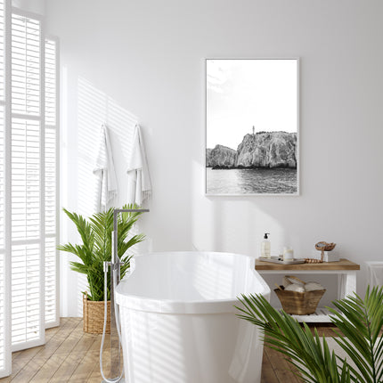 Wall Art - Santorini black and white (2 sets)- Canvas Prints-Poster Prints