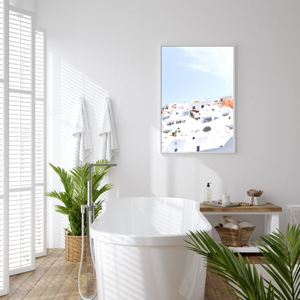 Wall Art - Santorini church (2 sets)- Canvas Prints-Poster Prints