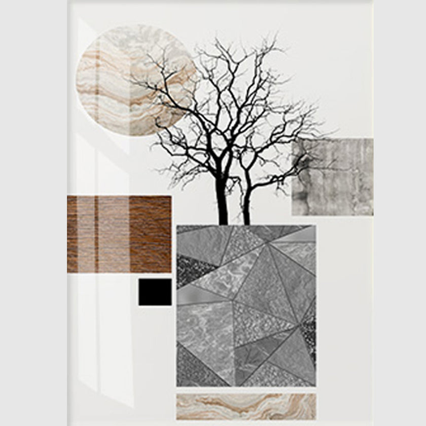 Abstract Art prints - Square and Circle (3 sets) - Poster Prints -Canvas Prints