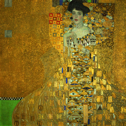 Wall Art -Portrait of adele bloch bauer by Gustav Klimt- Canvas Prints-Poster Prints