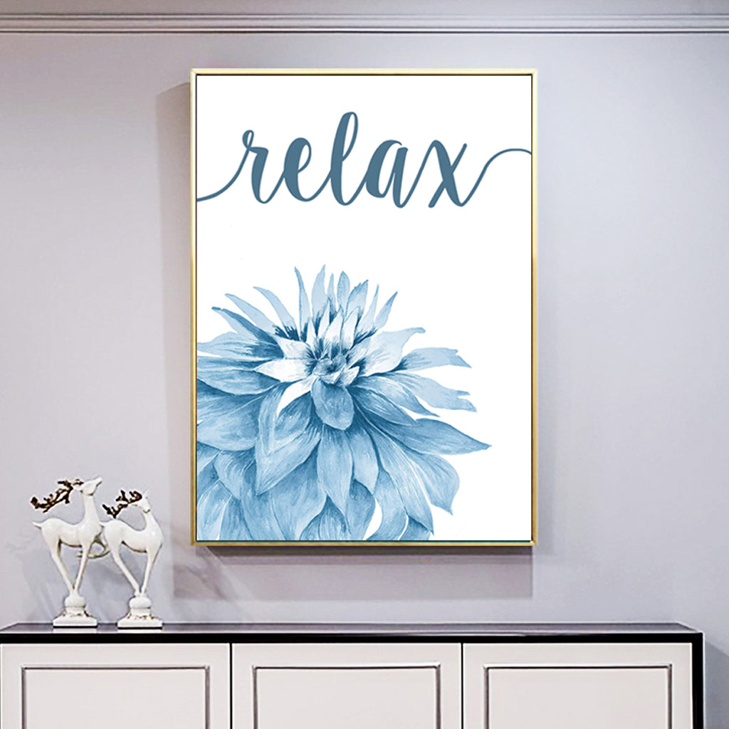 Wall Art prints - Blue relax ( 3 sets )- Poster Prints -Canvas Prints
