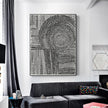 Wall Art - Clustered Dots B - Canvas Prints-Poster Prints