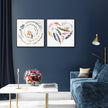 Wall Art Prints - Colourful-feather(2 sets)- Canvas Prints-Poster Prints