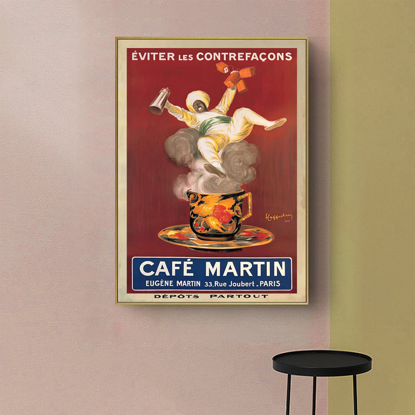 Wall Art - Cafe Martin - Canvas Prints-Poster Prints