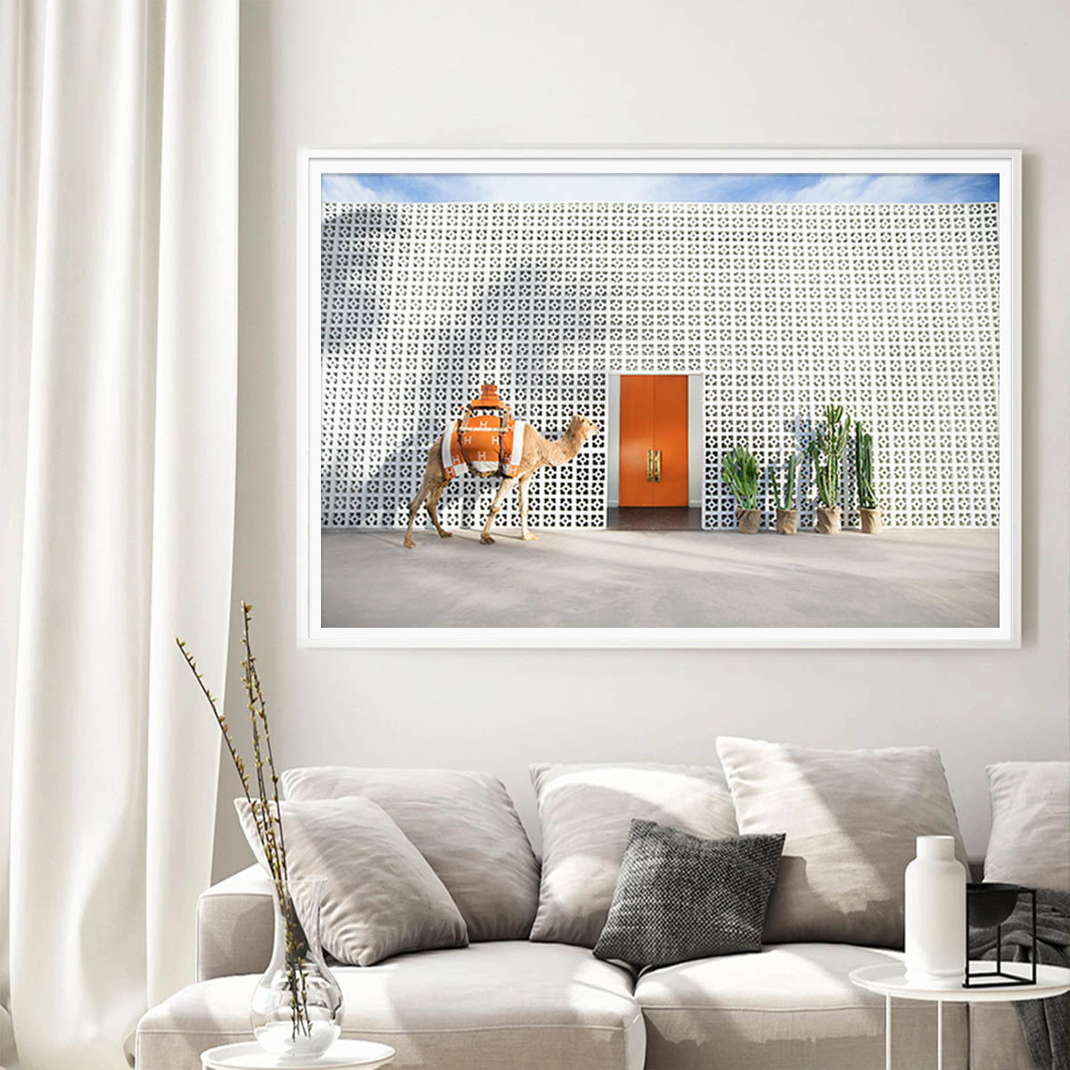 Wall Art - Camel Hermes - Canvas Prints-Poster Prints