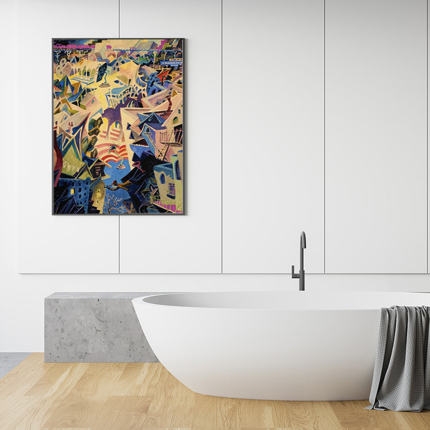 Wall Art - Cat Detective - Canvas Prints-Poster Prints
