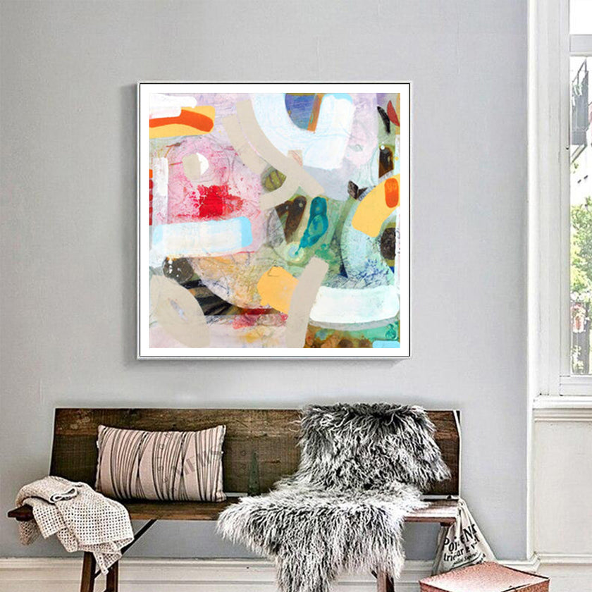Wall Art - Changed My Mind IV by Aleah Koury - Canvas Prints-Poster Prints