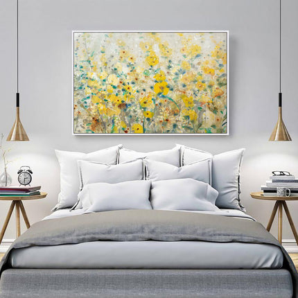 Wall Art - Cheerful Garden II - Canvas Prints-Poster Prints