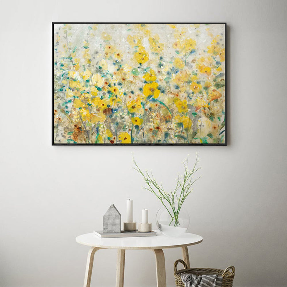 Wall Art - Cheerful Garden II - Canvas Prints-Poster Prints