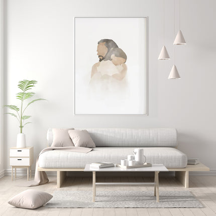 Wall Art - Christ's Embrace II- Canvas Prints-Poster Prints