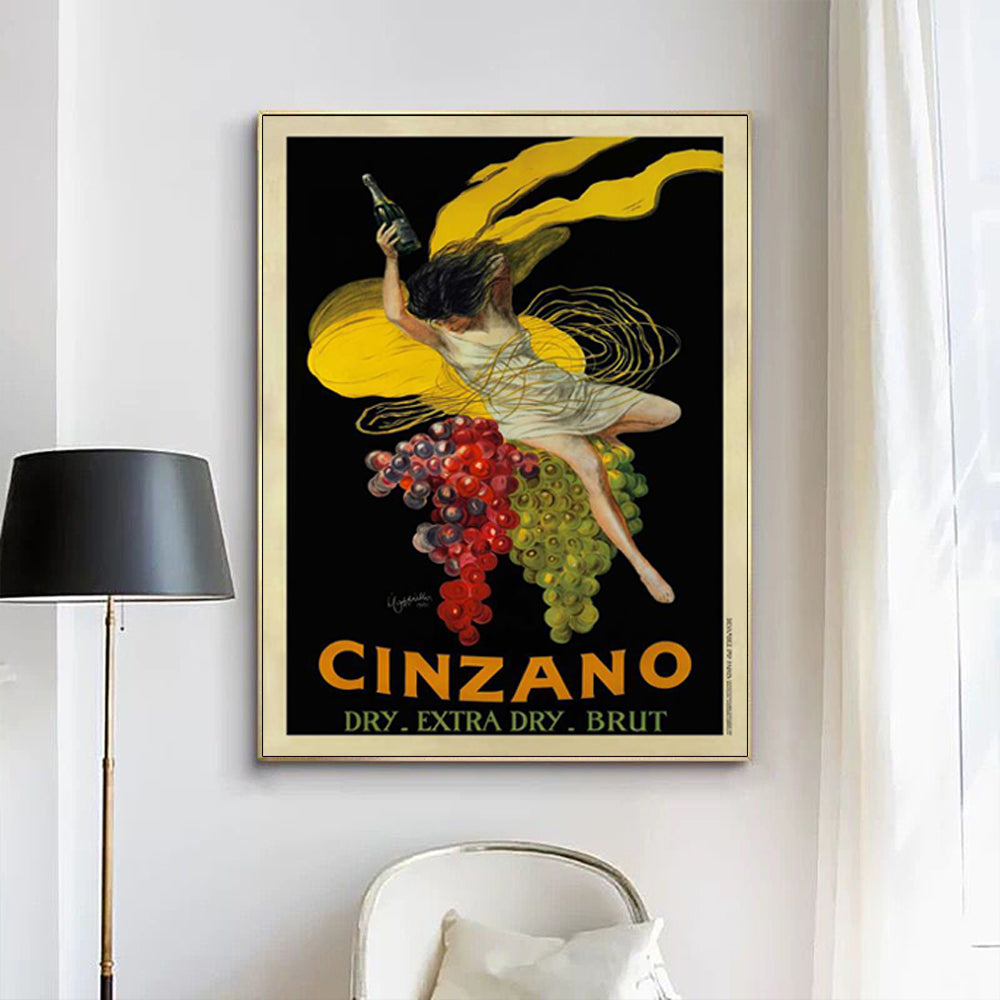 Wall Art - Cinzano - Canvas Prints-Poster Prints