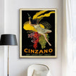 Wall Art - Cinzano - Canvas Prints-Poster Prints