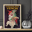 Wall Art - Cioccolato Venchi Vintage - Canvas Prints-Poster Prints