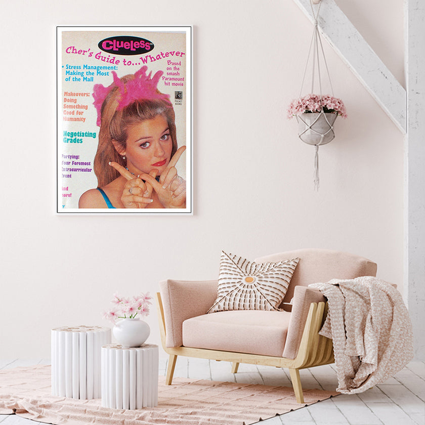 Wall Art - Clueless Cher - Canvas Prints-Poster Prints