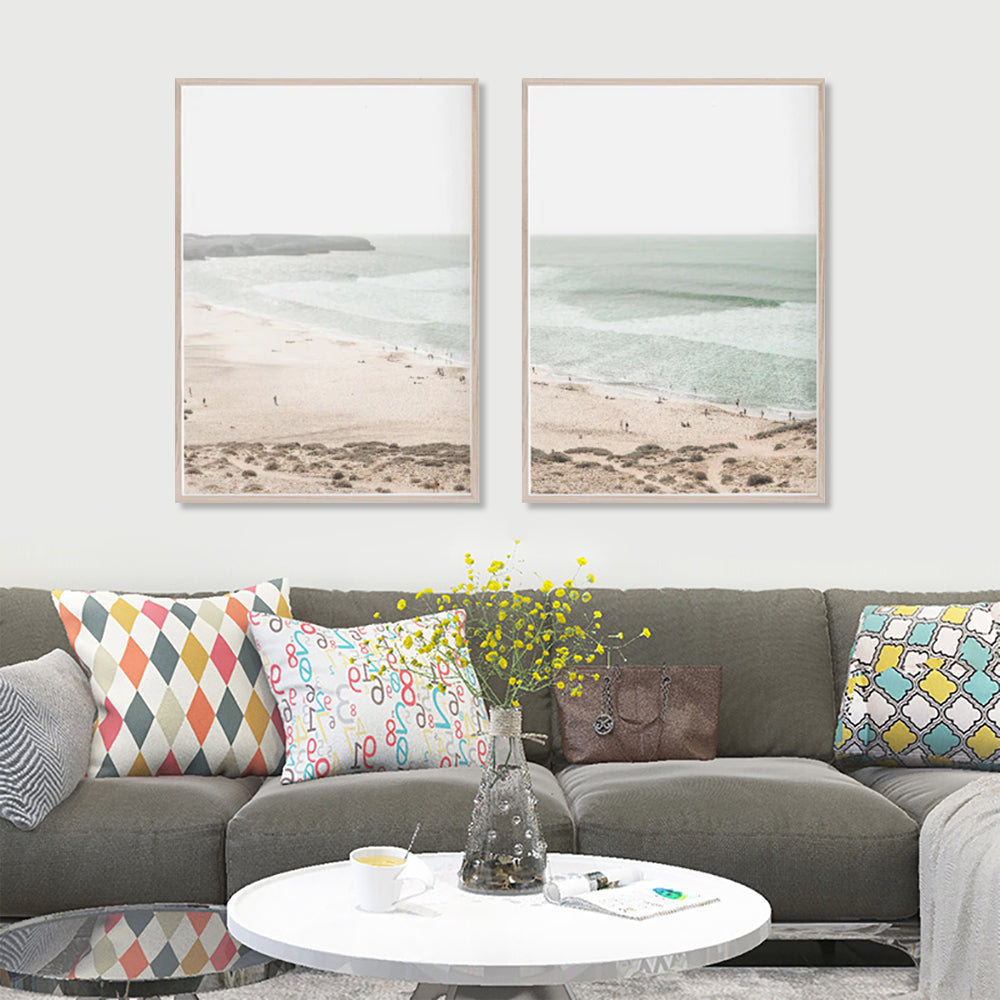 Wall art - Coastal Prints (2 sets)- Canvas Prints- Poster Prints