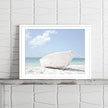 Wall Art - Coastal Boat - Canvas Print - Poster Print
