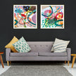 Wall Art - Colourful Loop (2 sets)- Canvas Prints-Poster Prints