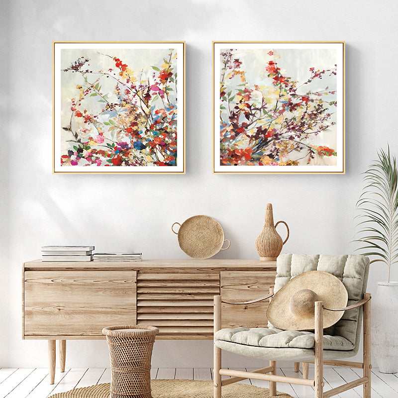 Wall Art Prints - Coming Spring Square Size 2 sets - Canvas Prints-Poster Prints