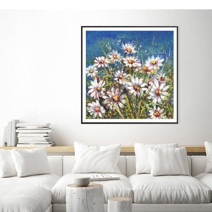 Wall Art - Daisy Spring - Canvas Prints-Poster Prints