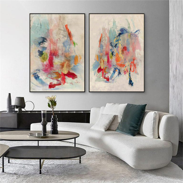 Wall art - Dance Movement (2 sets)- Canvas Prints- Poster Prints