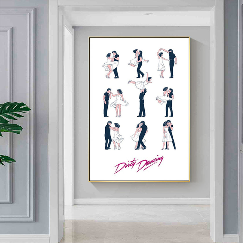 Wall Art - Dirty Dancing - Canvas Prints-Poster Prints