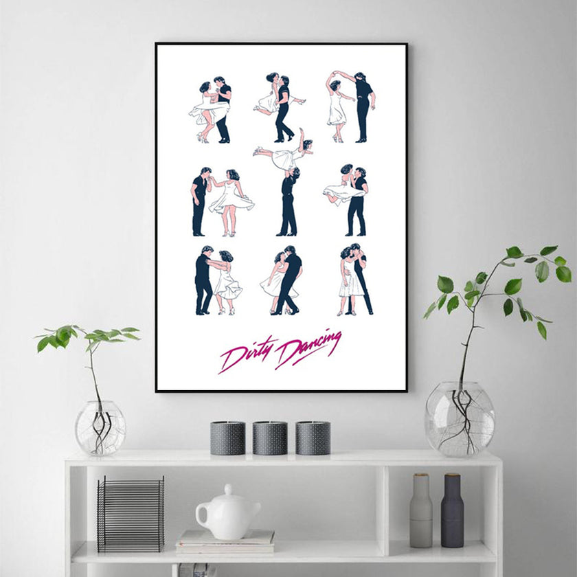 Wall Art - Dirty Dancing - Canvas Prints-Poster Prints