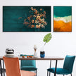 Pink Purple Red Art - Print Wall Art - LIver it to the Full ( 2 sets ) - Canvas Prints-Poster Prints