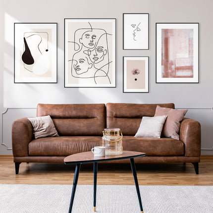 Abstract Line Art Prints - Your Appearance (5 sets) - Poster Prints- Canvas Prints