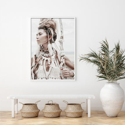 Wall art - Warrior girl - Canvas Prints - Poster Prints