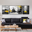 Fashion and cities Art - Print Wall Art - Paris Impression Tram (3 sets) - Canvas Prints-Poster Prints