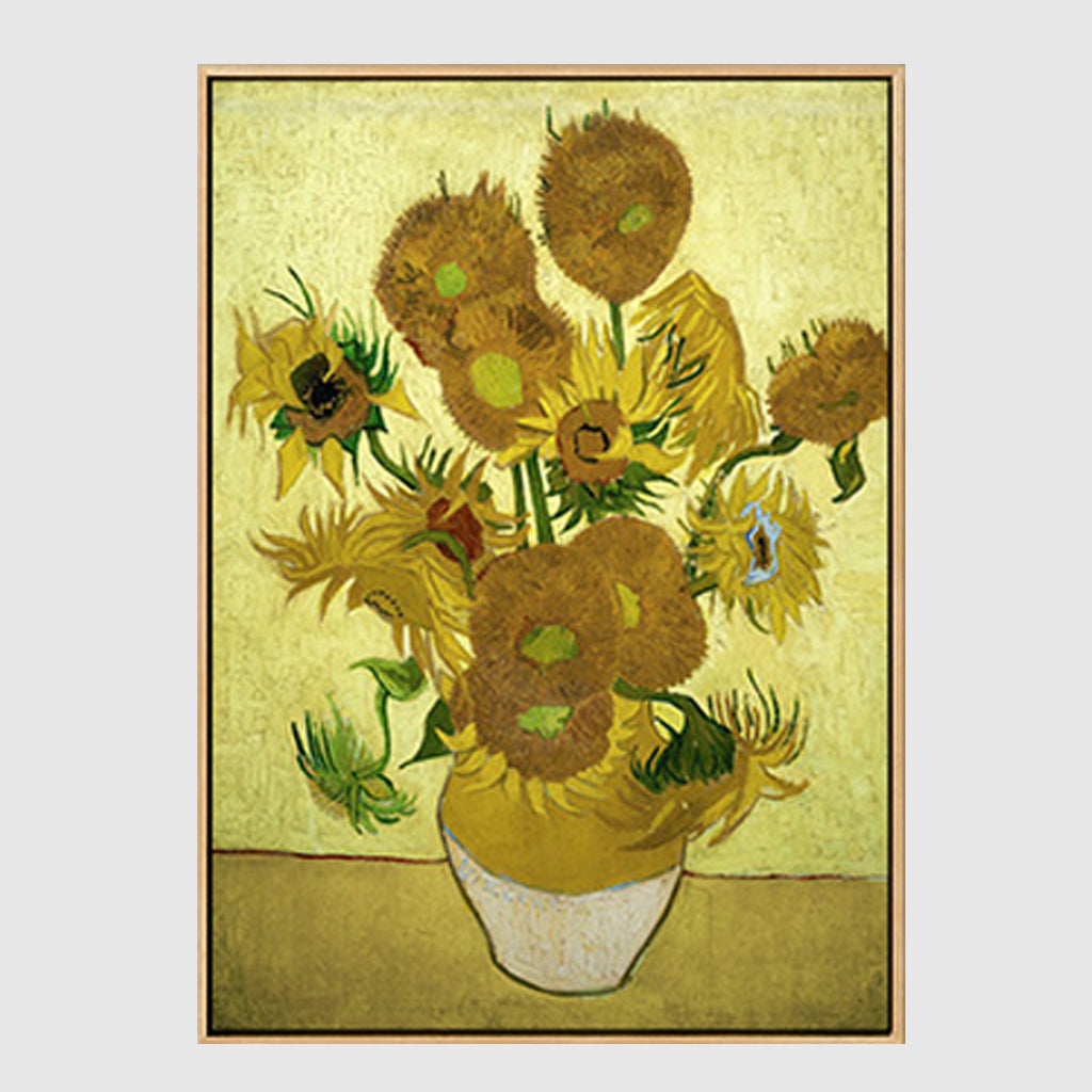 Wall Art - Van Gogh sunflowers Roses (2 sets) - Canvas Prints-Poster Prints