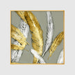Wall Art - Gold Silver Feather 2 sets - Canvas Prints - Poster Prints