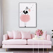 Figures Art - Print Wall Art - Dancing Ballerina in Paris - Canvas Prints-Poster Prints