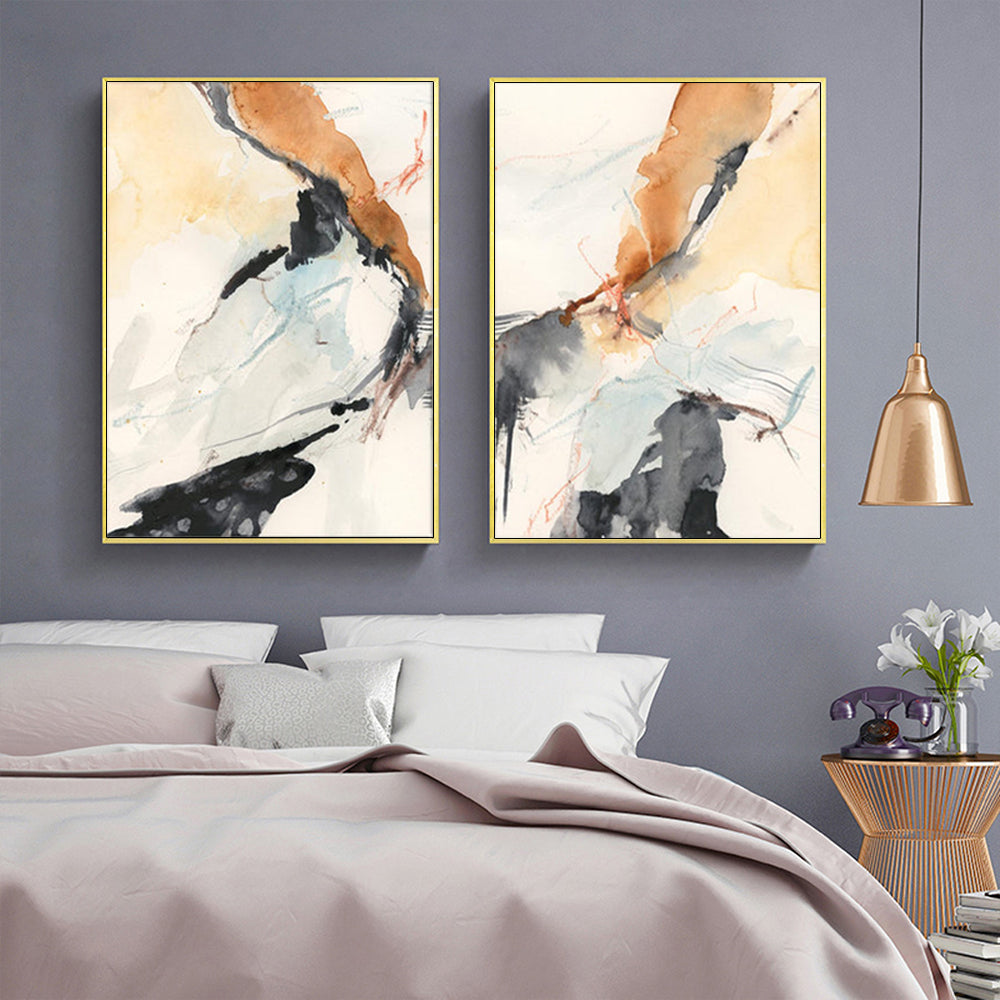 Wall art - Efflux 2 sets - Canvas Prints- Poster Prints