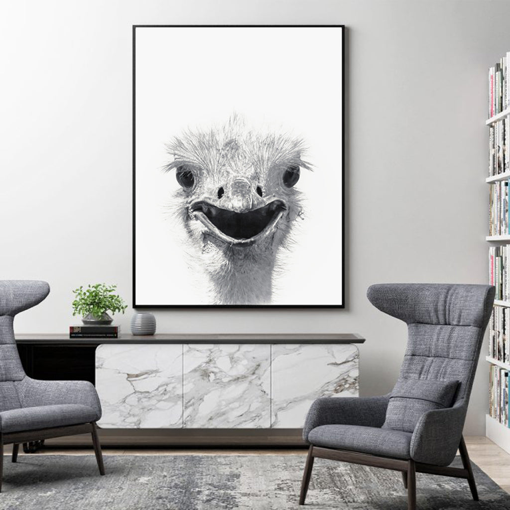 Wall Art - Emu - Canvas Prints-Poster Prints