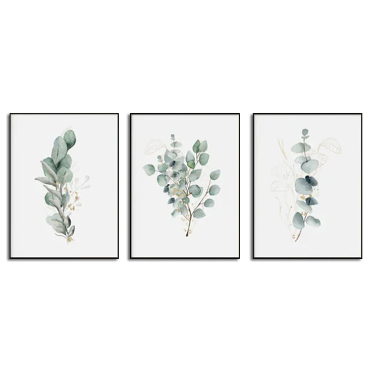 Wall Art  - Eucalyptus Plant 3 Sets - Poster Prints -Canvas Prints