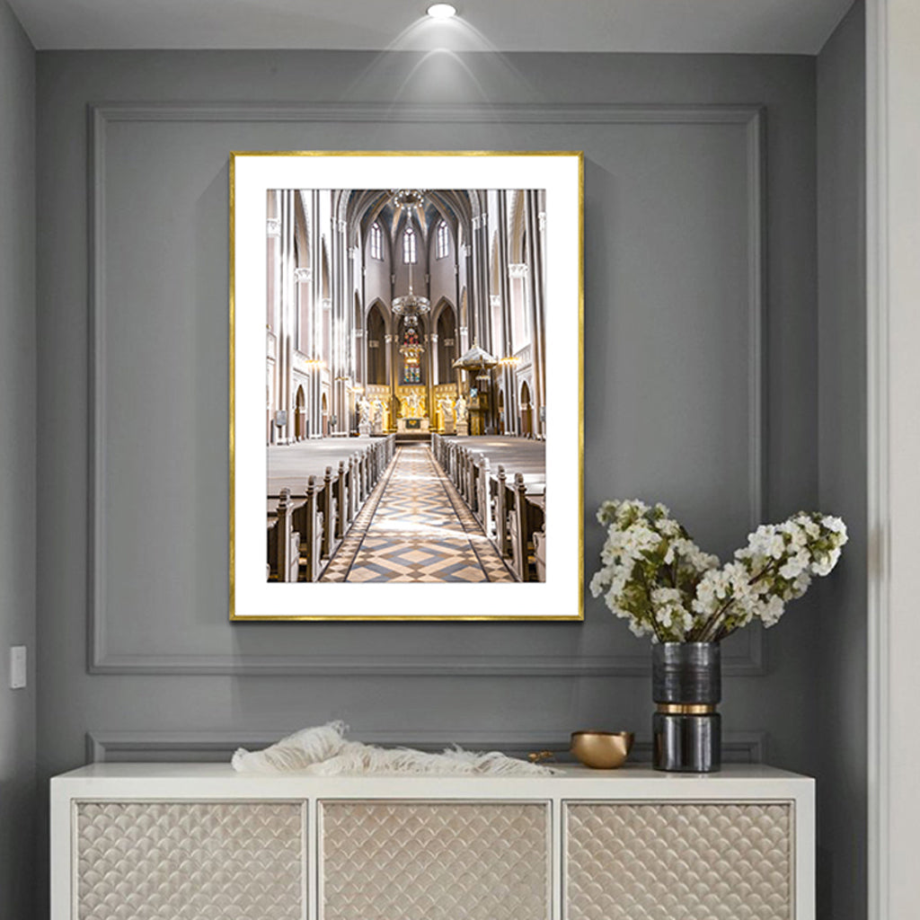 Wall Art -European church 2 sets - Canvas Prints-Poster Prints