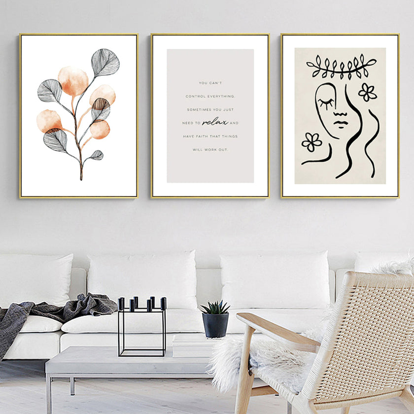 Wall art - Flowers in your hair - Canvas prints- Poster prints
