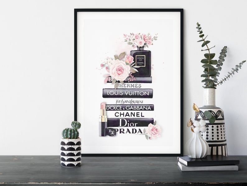 Wall art - Fashion Book - Canvas Prints - Poster Prints