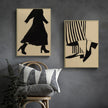 Wall art - Fashion Illustration (2 sets)- Canvas Prints- Poster Prints