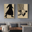 Wall art - Fashion Illustration (2 sets)- Canvas Prints- Poster Prints