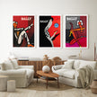 Wall Art -Fashion Bally ( 3 sets )- Poster Prints -Canvas Prints