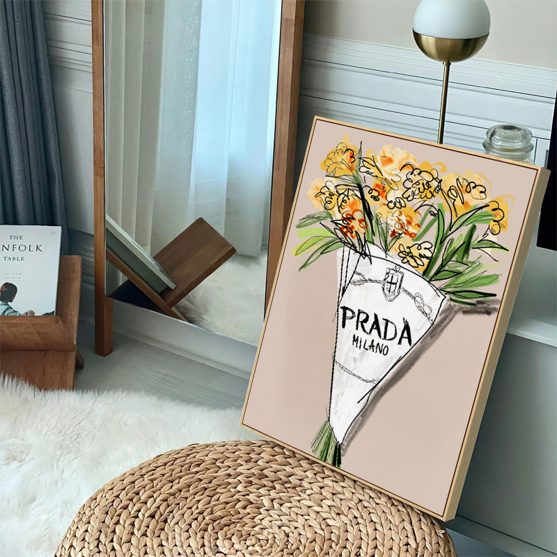 Wall Art - Fashion Flowers - Canvas Prints-Poster Prints