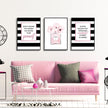 Wall Art - Fashion Prints (3 Sets) - Poster Prints -Canvas Prints