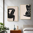 Wall art - Female Figure (2 sets)- Canvas Prints- Poster Prints